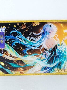 Firefly Abstract Acrylic Gold Waifu Card Anime Girl Wall Art Oversized Board A5